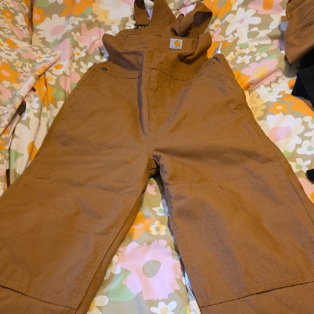 Carhartt Tan Work Overalls